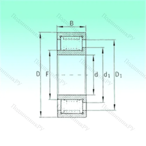Подшипник роликовый радиальный ZSL 192312 от производителя  NBS