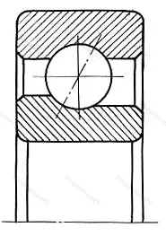 Модификация подшипника 6-1766810Ю размер 50x65x7