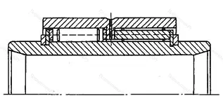 Подшипник  714838 размер 190x250x110/165