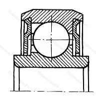 Подшипник  980800 размер 10x30x9/13