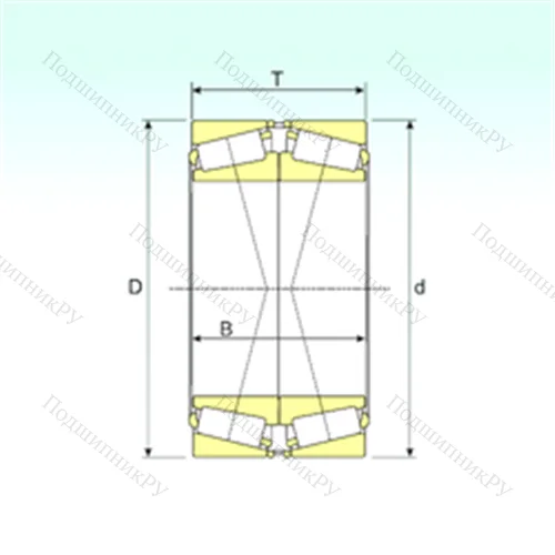 Подшипник роликовый радиально-упорный 30226J/DF