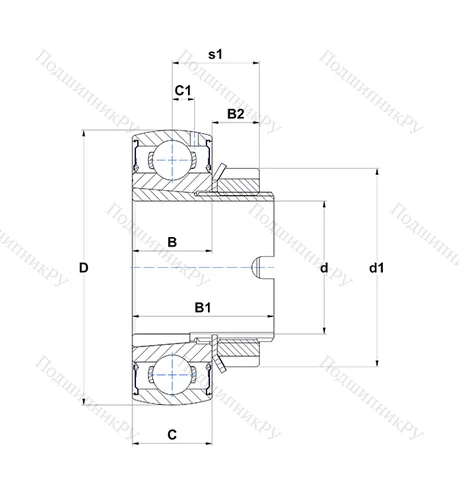 Подшипник LK 206 G 2H в Владикавказе