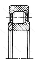 Подшипник  792124 размер 120x180x28