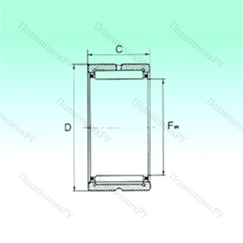 Подшипник игольчатый радиальный NK 85/35