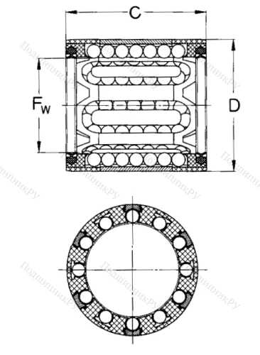 Подшипник LBBR 16-2LS в Владикавказе