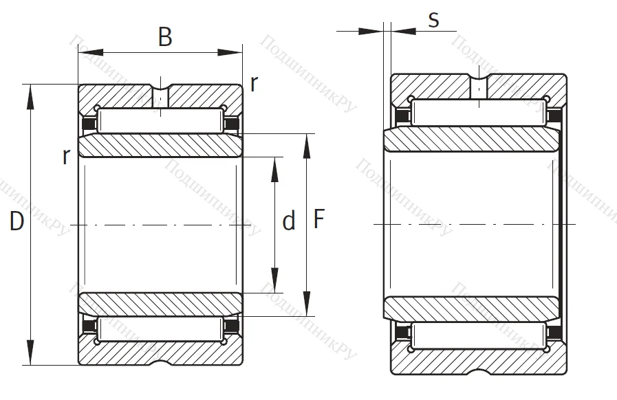 Игольчатый подшипник