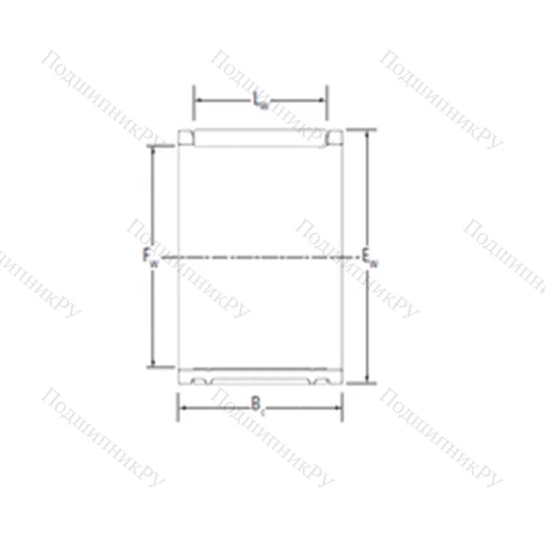 Подшипник игольчатый радиальный 16R 2120EP-2