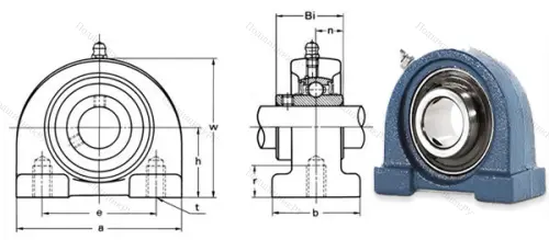 Подшипниковый узел UCPA 201 в Владикавказе