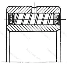 Подшипник  5236 размер 180x320x149 от производителя  ГПЗ-1