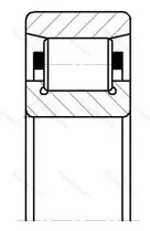 Модификация подшипника 2218К2 размер 90x160x30