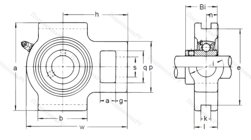 Подшипниковый узел UCT 217 в Владикавказе