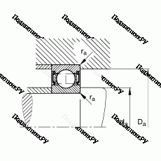 Подшипник 6313-2RSR
