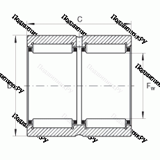 Подшипник RNA 6909-ZW-XL