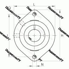 Подшипник GLCTE 25