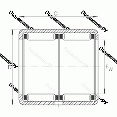 Подшипник HK 2538-ZW
