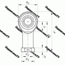 Подшипник GIKR 22-PW