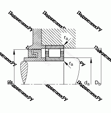 Подшипник N 204-E-TVP 2