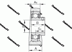 Подшипник PASEY 30-N
