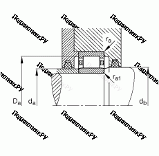 Подшипник NU 2306-E-TVP 2